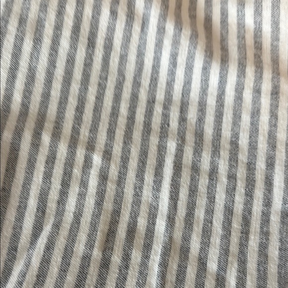 NWT Merona Striped Chino Shorts in Blue and White Sz 16 - Picture 4 of 6